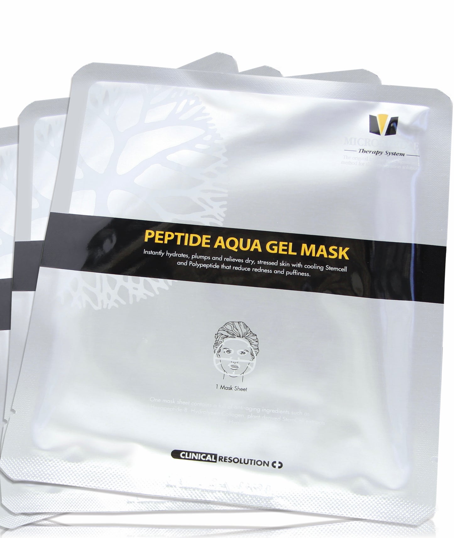 Single Peptide Aqua Gel Face Mask